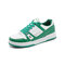 Men Breathable PU Non Slip Stylish Casual Skate Shoes - Green
