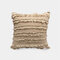 Nordic Wind Tassel Pillow Living Room Sofa Cushion Soft Pillowcase - Khaki