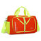 Nylon Waterproof Large Capacity Luggage Bag Foldable Shoulder Bag Clutch Bag For Men Women - Orange