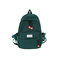 Girl Color Color School Bag Harajuku Ulzzang College Student Sen Versatile High School Backpack - Green