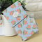 Vintage Countryside Floral Pattern Buckle Notebook Journal Diary School Office Supplies - Light Blue