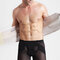 Men Lumbar Support Waist Belt Abdominal Slim Belt Breathable Mesh Steel Plate Belt Band For Sports  - Nude