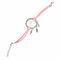 Retro Dream Catcher Leather Rope Bracelet - Pink