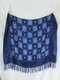 Women Ethnic Pattern Tassel Design Shawl Cover Up Swimsuit - #1