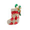 Trendy Christmas Brooch Metal Geometric Rhinestone Christmas Tree Boots Snowman Elk Brooch - 06