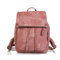 Women Pu Leather Backpack Shoulder Bag  Handbags  - Pink