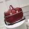 Large-capacity  Waterproof Travel Bag Luggage Folding Handbag Shoulder Bag Storage Containers - Red