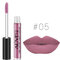 ALIVER Matte Liquid Lipstick Metallic Lip Gloss Cosmetic Waterproof Long Lasting Nude Pigments Lips  - 5#
