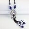 Ethnic Women's Adjustable Handmade Long Necklace Fish Pendant Ceramic Drop Tassel Necklace for Women - #1