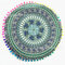 Градиентный богемный цветочный Мандала круглый чехол на подушку для сиденья для дома, спальни, дивана, художественного декора, наволочка - №9