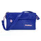 Women Crocodile Grain Elegant Three Zipper Crossbody Bags Leisure Shoulder Bags - Blue