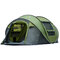 Outdoor 3-4 Persons Camping Tent Automatic Opening Single Layer Canopy Waterproof Anti-UV Sunshade - Green dot