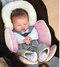 Baby Kid Protect Body Support Compliance Car Seat Stroller Winter Reversible Cushions Pad - Pink
