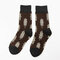 Thick Wool Small Tree Christmas Female Socks - Brown
