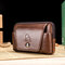 Genuine Leather Vintage 6 Inch Phone Bag Waist Bag Crossbody Bag For Men - #02
