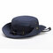 Women Summer Breathable Comfortable Fisherman Hat Outdoor Climbing Sunscreen Visor Bucket Hats - Navy