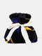 Women Patchwork Plush Pearl Bowknot Chain Shoulder Bag Crossbody Bag - Black