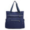 Casual Women Nylon Large Capacity Waterproof Handbag Shoulder Bag  - Dark Blue