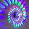 Creative LED Colorful Aisle Lights Modern Ceiling Wall Lamp KTV Bar Mood Home Decor - Multicolor