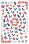 3D Colorful Waterproof Butterfly Nail Art Stickers Watermark DIY Colorful Tips Nail Decals Manicure - 1
