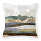 Atardecer moderno paisaje abstracto funda de cojín de lino sofá para el hogar fundas de almohada decoración del hogar - #5