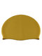 Silicone Waterproof Solid Color Swimming Cap For Adult - Golden