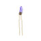 Trendy Gradient Natural Stone Handmade U-shaped Hairpin Colorful Alloy Hair Fork Chic Jewelry - 03