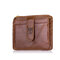 Genuine Leather Card Holder RFID Antimagnetic Vintage Wallet For Men - Brown
