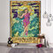 Goddess Mermaid Tarot Pattern Plush Fabric Tapestry Beach Towel Home Wall Hanging Art Tapestry Decor - #2