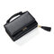 Faux Leather Tassel Designer Handbag Zipper Crossbody Bag For Women - Black