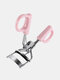 D-Handle Small Eyelash Curler Natural Curling Eyelash Extensions Makeup Tool - Pink