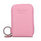 Genuine Leather 9 Colors 11 Card Slots Casual Card Pack Purse For Women - Pink