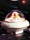1 PC Resin Creative UFO Astronaut Gift Handicraft Handmade Home Decoration Ornament - #02