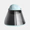قبعة محمولة مقاومة للماء للأتربة غطاء مضاد للأشعة فوق البنفسجية غطاء حافة كبير للوجه قبعة فارغة  - Light Blue
