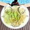 3D الطوطم البوهيمي ماندالا الفيل طباعة مناشف الشاطئ ستوكات شكل دائري بطانية نزهة - #5