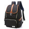 Large Capacity Vintage Outdoor Travel 16 Inch Laptop Bag Backpack For Women Men - Black