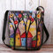 حقيبة كروسبودي للنساء Colorful DIY - البرتقالي