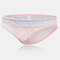 Sexy See Through Lace Hip Lifting Low Rise Panties - Pink