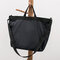 Men And Women Lightweight Portable Gym Bag Boarding Large Capacity Folding Travel Bag - Black
