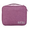Men And Women Oxford Waterproof Wash Storage Bag Solid Cosmetic Storage Bag - Purple