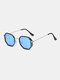 पुरुष रेट्रो फैशन आउटडोर UV संरक्षण बहुभुज फ्रेम गैर पर्ची नाक पैड धूप का चश्मा - #04