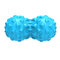 Cacahuète Yoga Balle de Massage Relaxation musculaire Point de pied Massage méridien Balle de remise en forme Soins de santé - Bleu