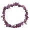 Crystal Irregular Multicolor Beads Stretch Bracelet - #3