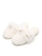 Women Lovely Soft Comfortable Warm Plush Home Slippers - White