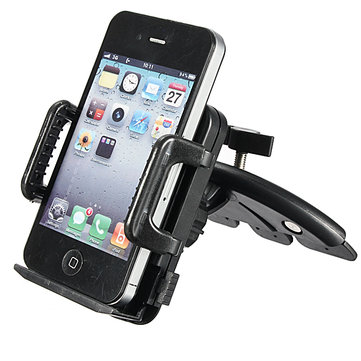

Car CD Dash Slot Mount Holder Dock For CellPhone GPS MP3 MP4 Home Phone Bracket Stand
