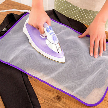 KCASA Protective Press Mesh Ironing Cloth Guard Protect Delicate Garment Clothes Ironing Board Cover Mesh Cloth