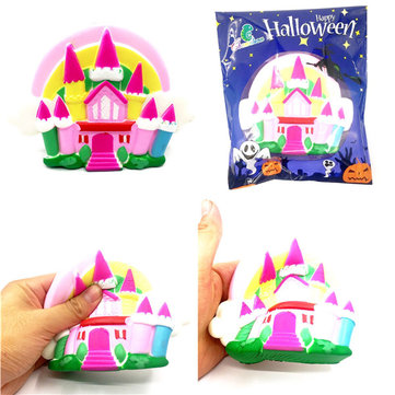 Chameleon Squishy Halloween Castle Slow Rising Toy 
