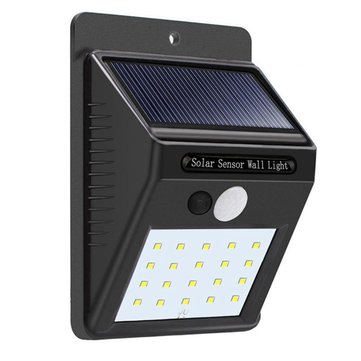 Solar Power 20 LED Wall Light 