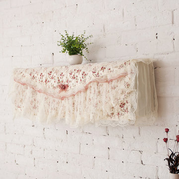 Pastoral Lace Fabric Flower Hook Cover