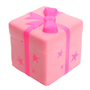 Gift Box Cake Squishy Toy Gift Phone Strap